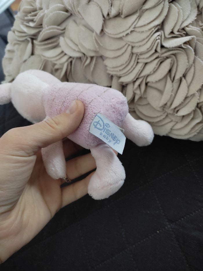 Peluche hochet porcinet