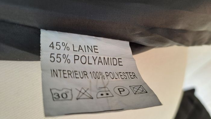 Manteau laine femme noir - photo numéro 4