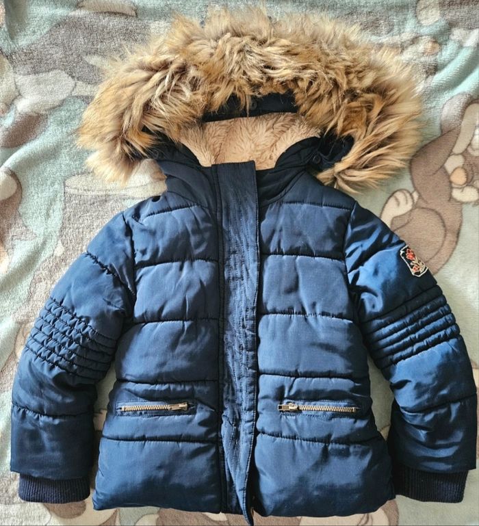 Manteau chaud fille 👧 3 ans