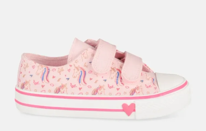 Basket toile licorne - photo numéro 5