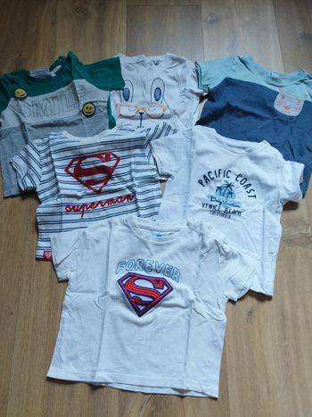 Lot de 6 t-shirts 12 mois