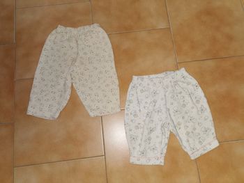 Lot pantalons motifs 6mois