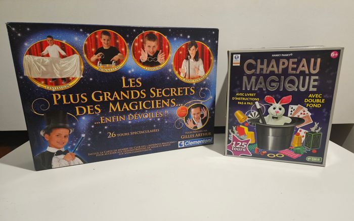 Lot de jeux de magie