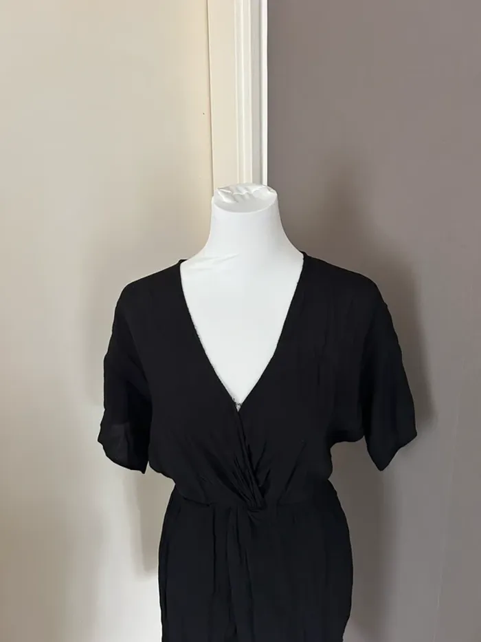 & other stories robe noire, femme taille 40 - photo numéro 4