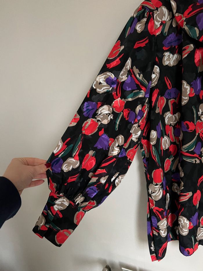 Chemise vintage fleurie - photo numéro 6
