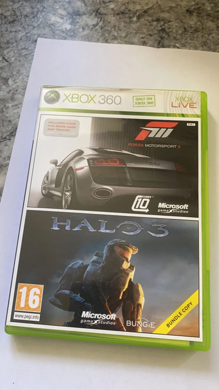 forza + halo xbox 360