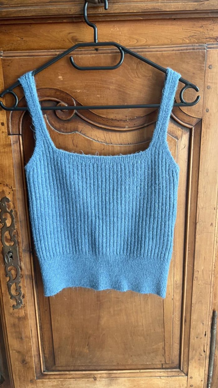 Débardeur imitation laine