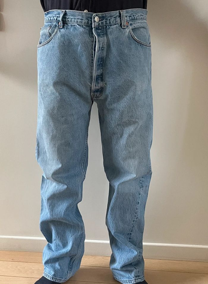 Pantalon/ jean coupe droite Levis authentique vintage made in usa - photo numéro 2