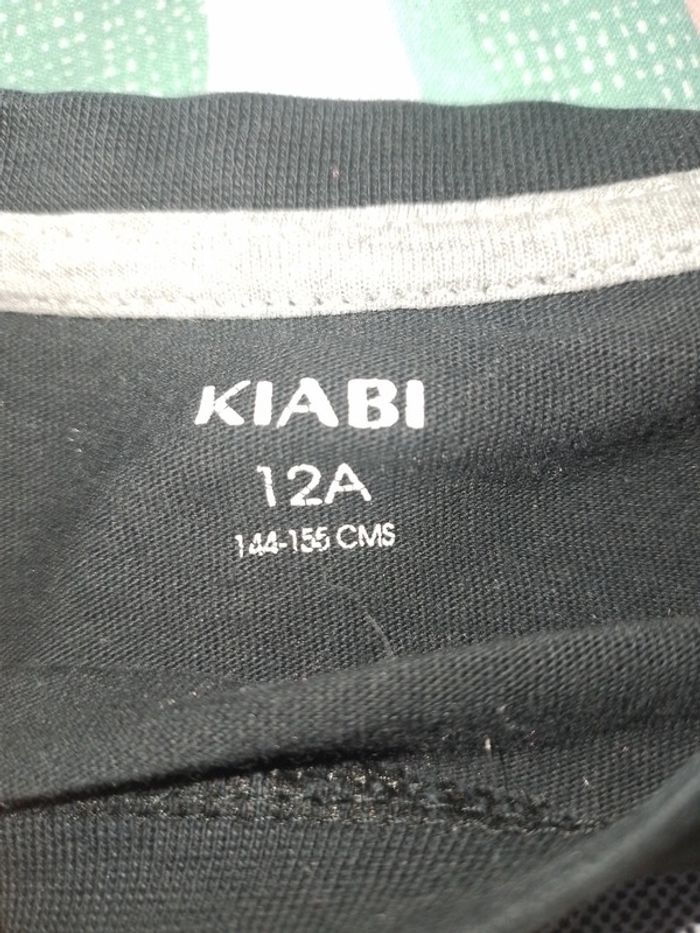 Tee-shirt noir et blanc 12ans - photo numéro 2