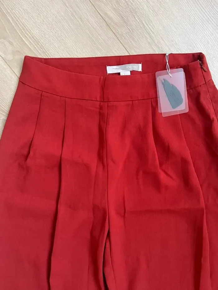 Pantalon rouille neuf - photo numéro 3
