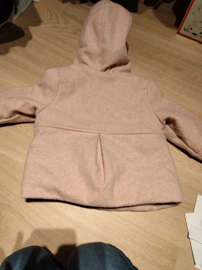Manteau rose pâle 18 mois - photo numéro 7