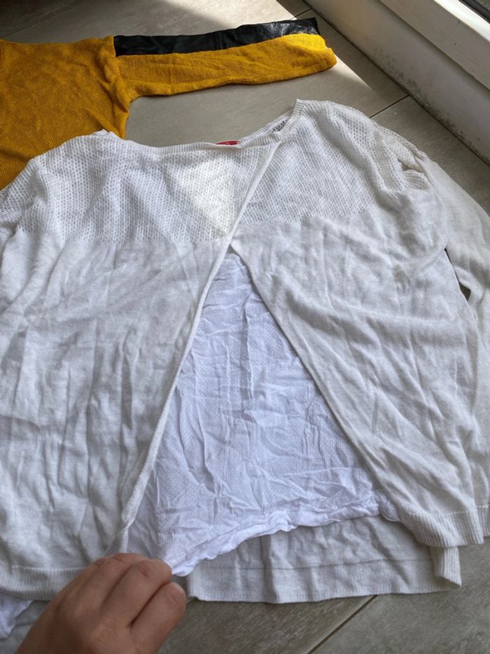 Lot de 2 pull fin xs - photo numéro 2
