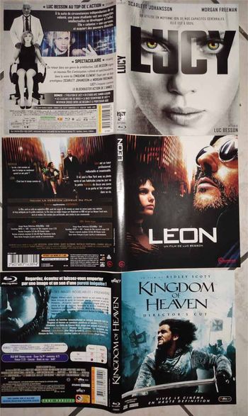 Jaquettes / fourreaux cartonnés pour boitiers Blu-ray