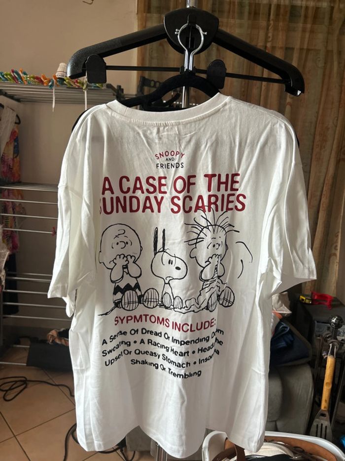 Teeshirt Snoopy Stradivarius - photo numéro 4