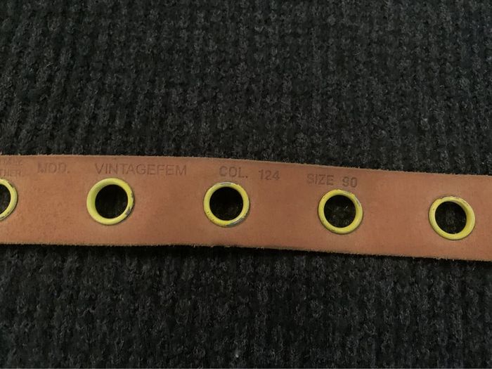 Ceinture cuir Diesel 90 - photo numéro 7
