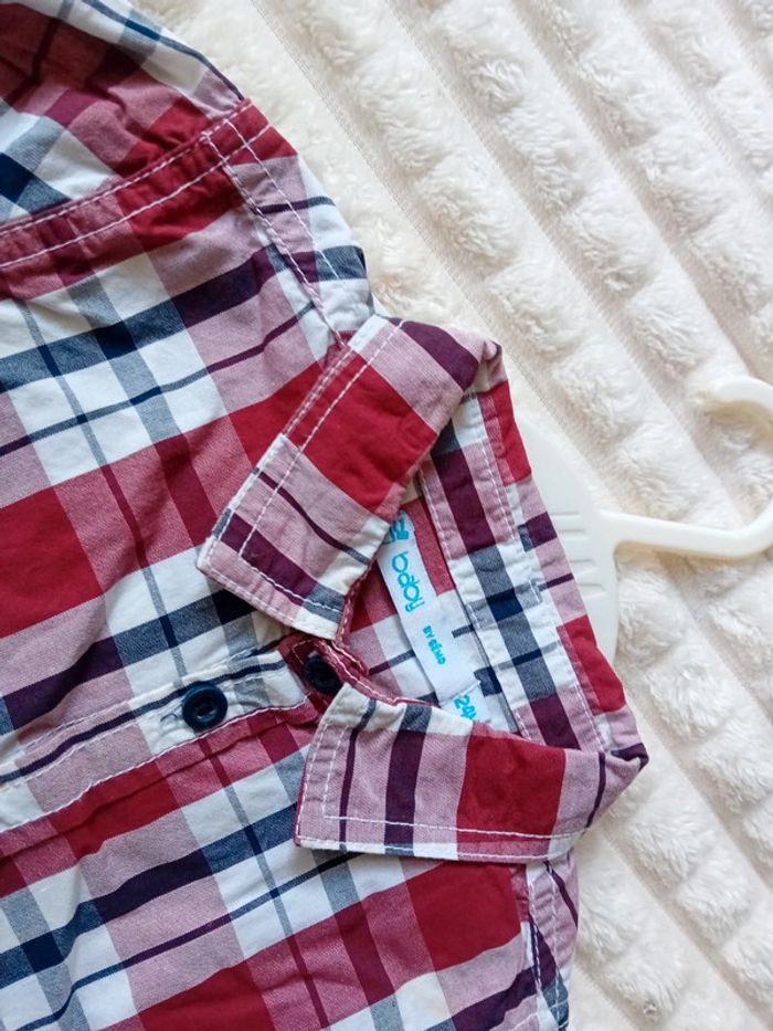 Chemise garçon 24mois 🖤🤍 - photo numéro 3