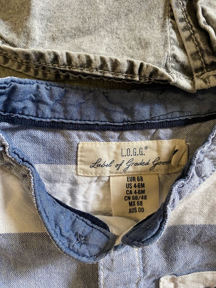 2 jolie chemises bébé - photo numéro 3