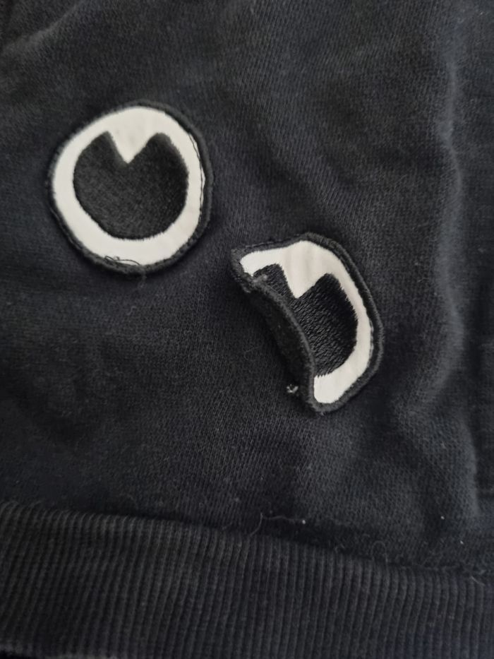 ​Survêtement/Ensemble Adidas Bébé 12-18 mois  Noir & Gris Zippé Tres Bonne Etat - photo numéro 2