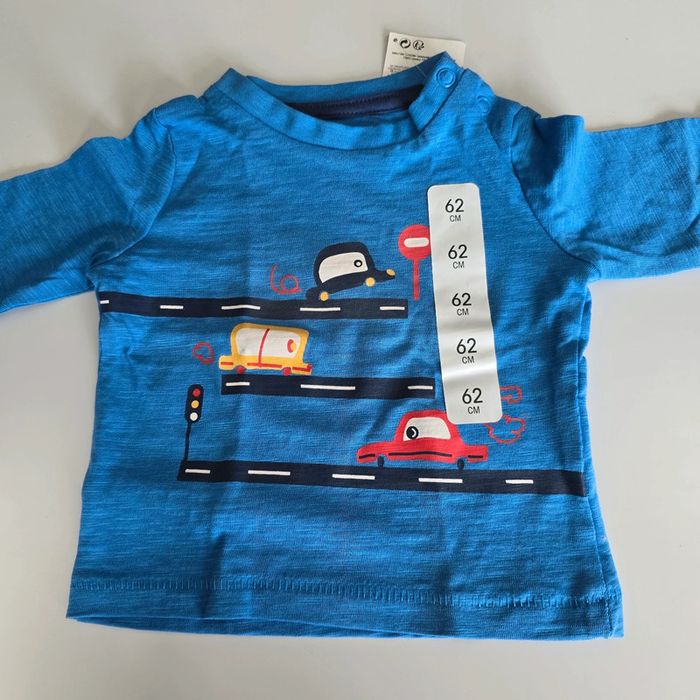 T-shirt manches longues neuf - in extenso - 3 mois - photo numéro 2