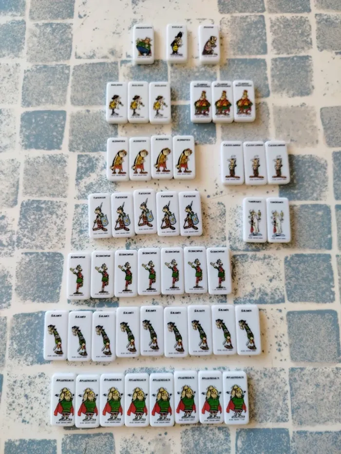 Lot Domino Astérix et Obélix
