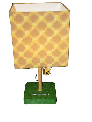 Lampe de chevet Minecraft