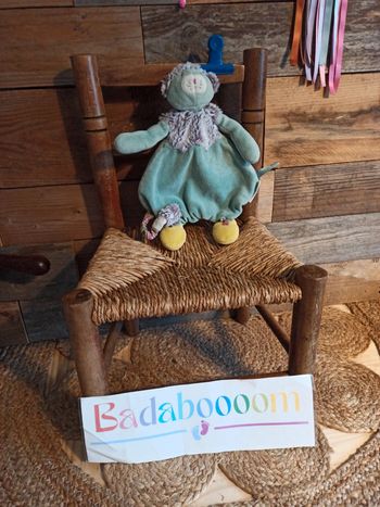 Doudou chat MInoucha les pachats moulin roty tbe