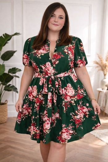 Robe jardin secret chic vert sapin Femme taille 54 marque Vero Moda 💍 