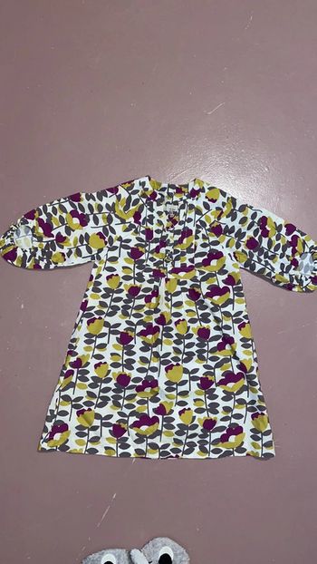 Robe fille 6 ans vert baudet