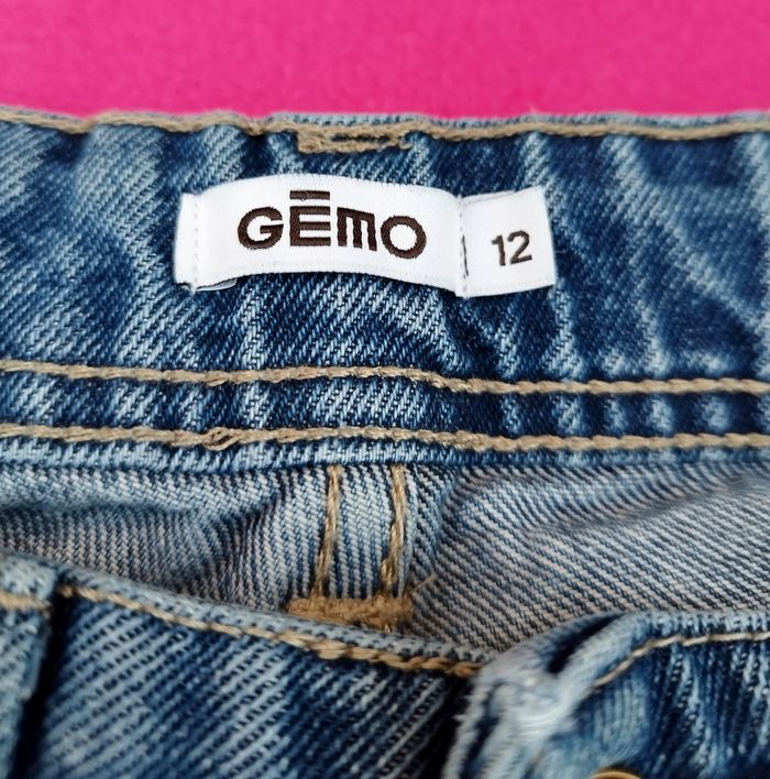 Jean droit déchiré Gemo T 12 ans - photo numéro 3