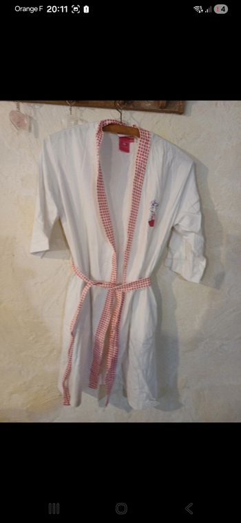 Peignoir fille taille 14 ans