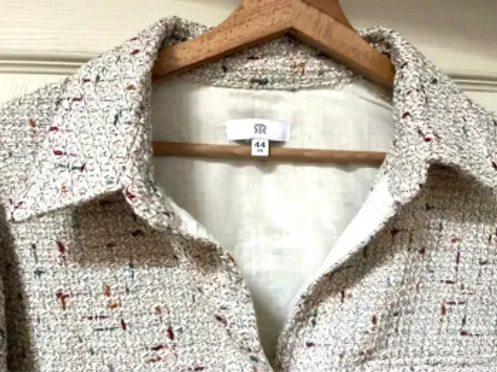Veste chemise aspect tweed - neuve jamais portée - photo numéro 8