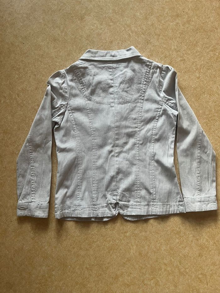 Veste rayures  paillettées orchestra 10 ans - photo numéro 4