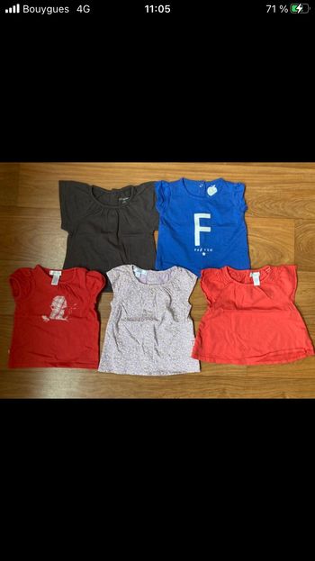 T-shirt lot de 5 3 mois