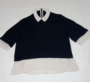 Chemise alba conde couleur noir et blanc