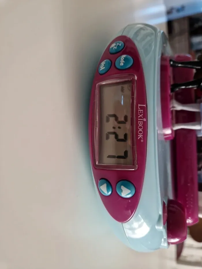 Réveil projecteur La reine des neiges - photo numéro 2