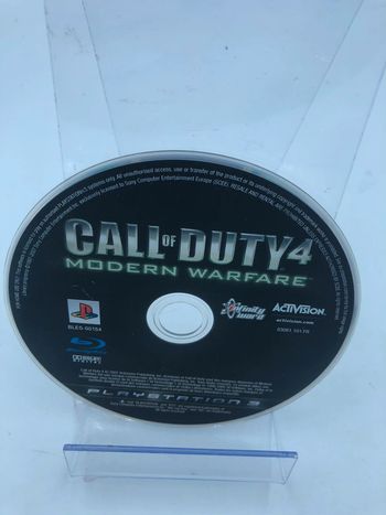 Jeu vidéo Call Of Duty 4 Modern Warfare sur console PlayStation 3