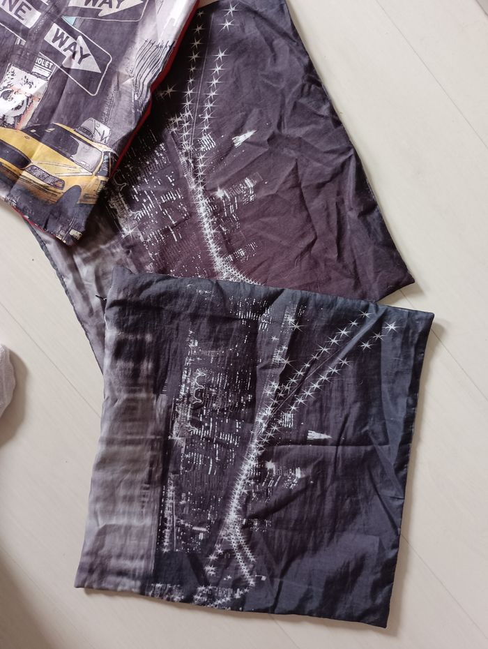 Lot housse de coussin New York - photo numéro 3