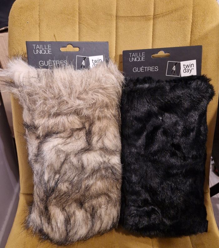 Guêtres fourrure