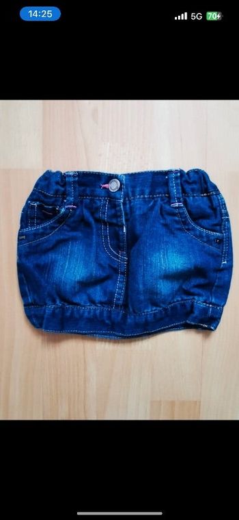 Jupe en jean kitchoun