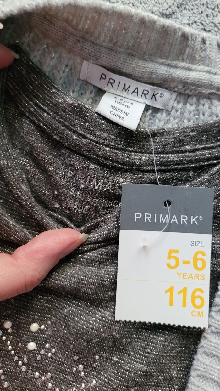 Tee shirt ML + gilet 5/6ans - photo numéro 6