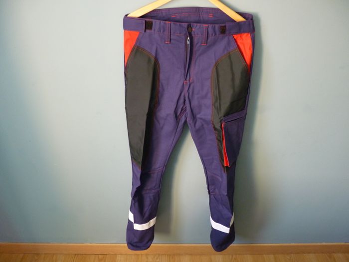 pantalon bricolage homme M 42 qualité professionnelle bleu marine neuf sous blister