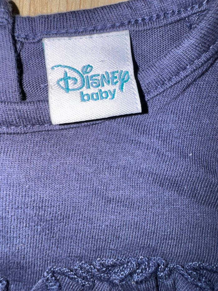 Ensemble fille pantalon rose et haut marine Disney - photo numéro 3