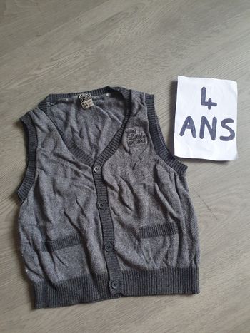 Gilet 4ans garçon