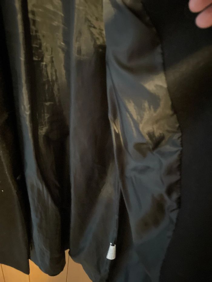 Manteau long noir taille S - photo numéro 4