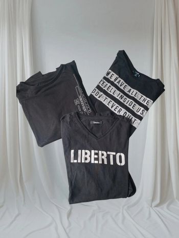 3 tee-shirt manche longue 🖤 noir