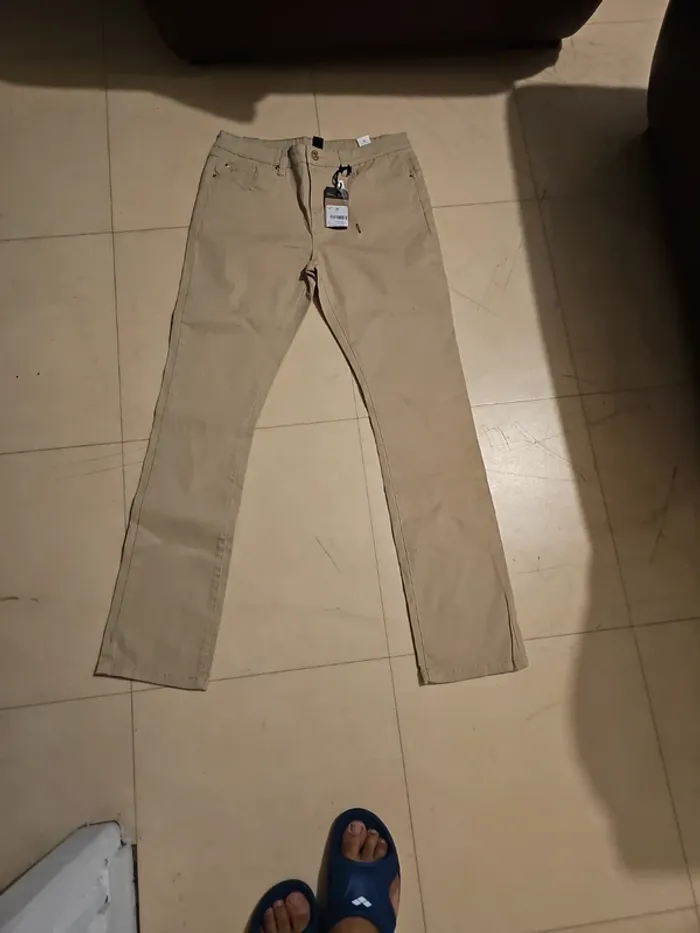 Pantalon femme elastane taille 40 - photo numéro 3