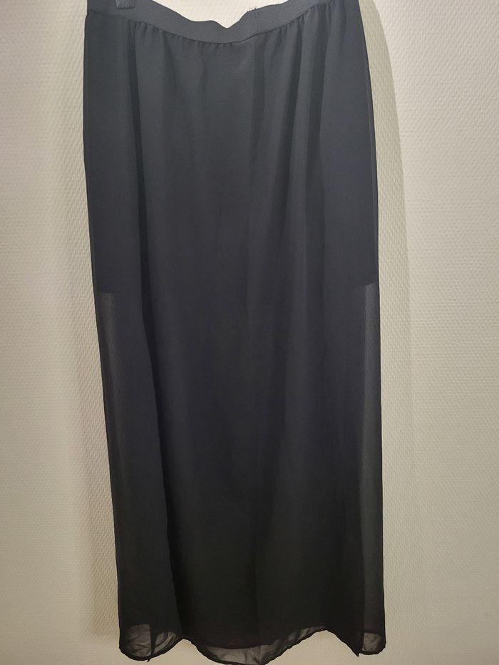 Jupe fluide noir - photo numéro 2
