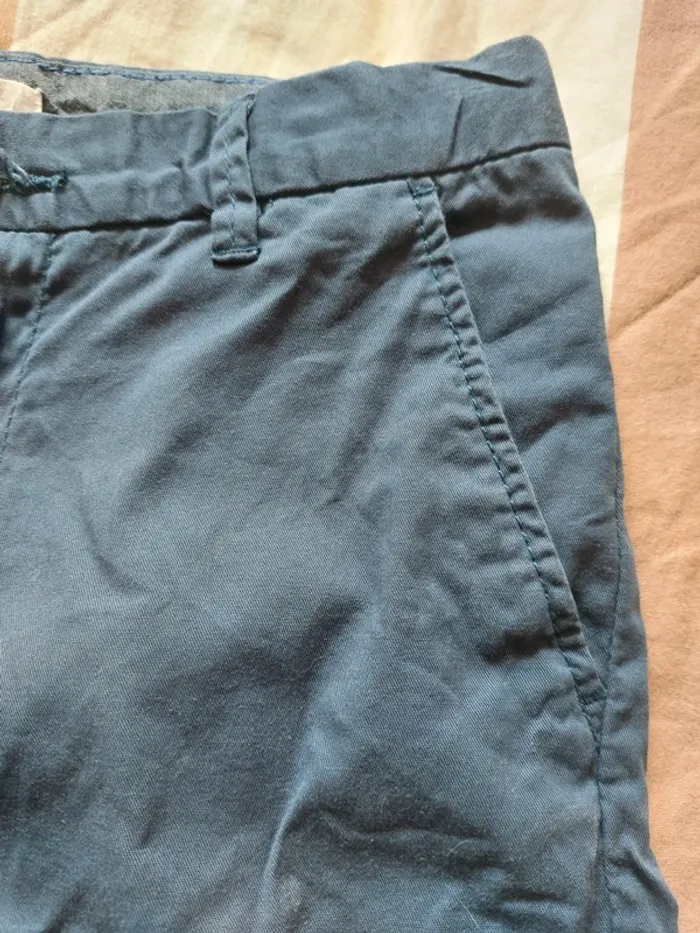 Short chino bleu 134cm - photo numéro 2