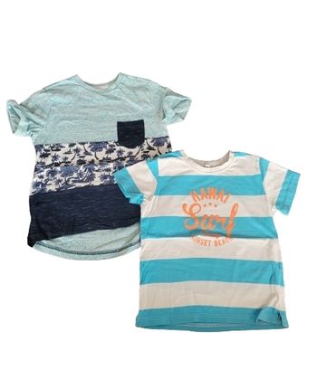 Lot 2 tee shirt colorés