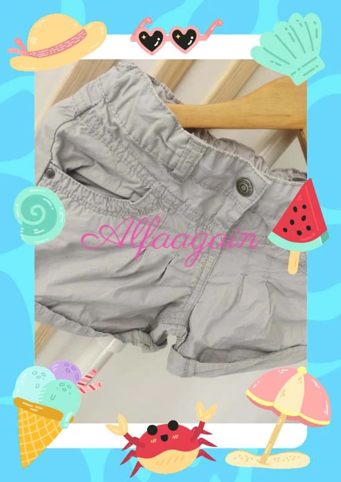 Short gris Kiabi 8ans - photo numéro 6